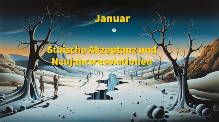 Stoische Akzeptanz und Neujahrsresolationen - Januar