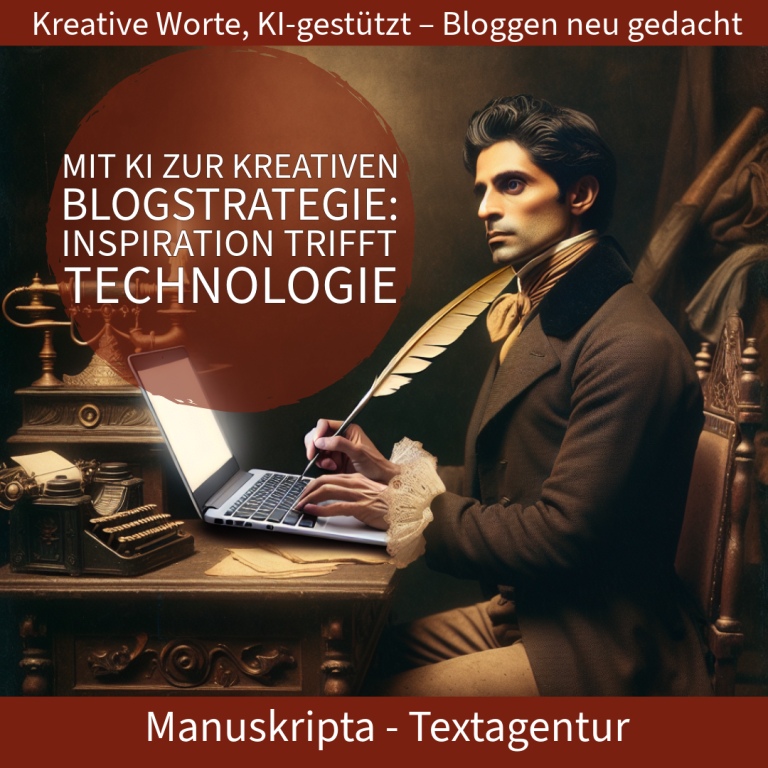 Mit KI zur kreativen Blogstrategie: Inspiration trifft Technologie